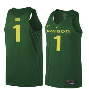 Men's UO #1 Bol Bol Dark Green Basketball University Jersey 245794-479