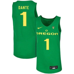 Mens UO #1 N'Faly Dante Green Basketball University Jerseys 527117-960