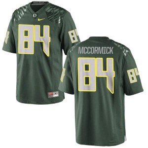 Men's Oregon Ducks #84 Cam McCormick Green Football Authentic University Jerseys 557016-157