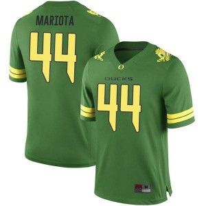 Men's University of Oregon #44 Matt Mariota Green Football Game NCAA Jersey 821433-710