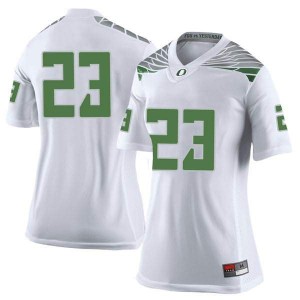 Women's Oregon #23 Verone McKinley III White Football Limited Player Jersey 967758-241