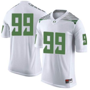 Youth UO #99 Austin Faoliu White Football Limited Official Jersey 517528-729