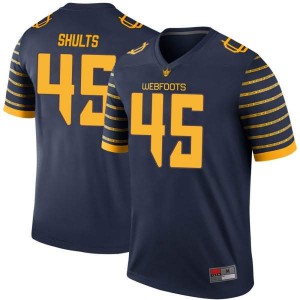 Youth UO #45 Cooper Shults Navy Football Legend High School Jersey 377101-682
