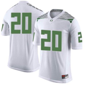 Youth UO #20 Dontae Manning White Football Limited High School Jerseys 767410-194