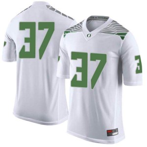 Youth University of Oregon #37 Henry Katleman White Football Limited Official Jersey 723319-177