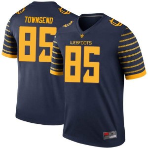 Youth Oregon #85 Isaac Townsend Navy Football Legend Official Jersey 464907-913
