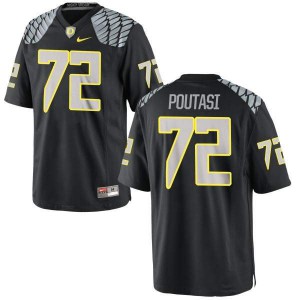 Youth UO #72 Sam Poutasi Black Football Limited College Jerseys 181456-486